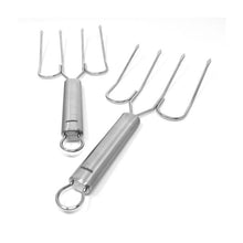 Load image into Gallery viewer, Stainless Steel Turkey Lifter 2pc Set
