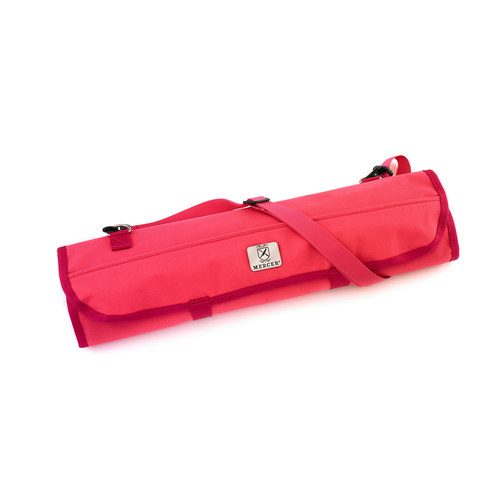 Knife Roll 7pc Pink