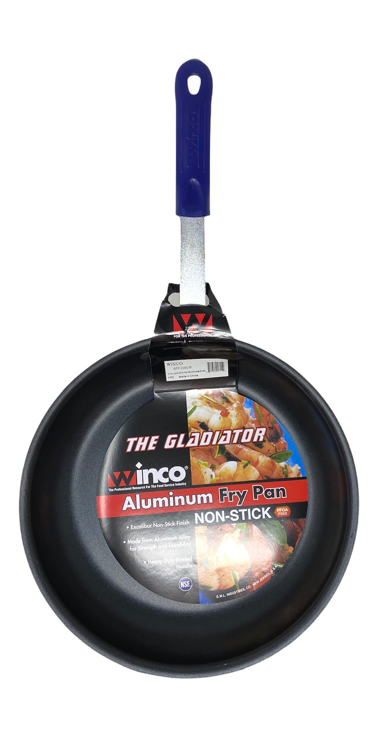 Aluminum Fry Pan, Gladiator™, Natural Finish