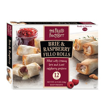 Load image into Gallery viewer, The Fillo Factory Brie Raspberry Rolls 8.75oz
