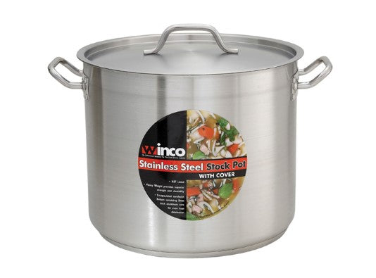 Stock Pot S/S 8Qt w/ Lid