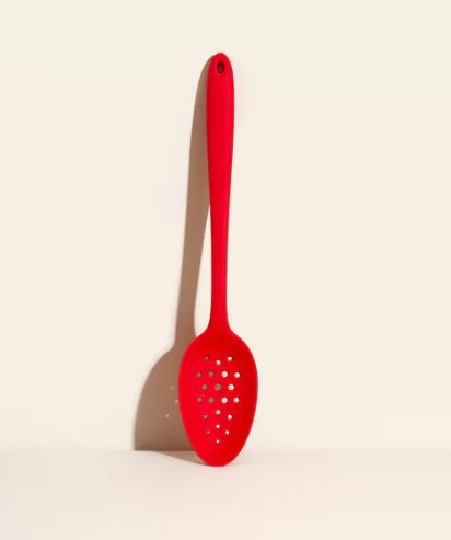 Gir Perforated Spoon - Red