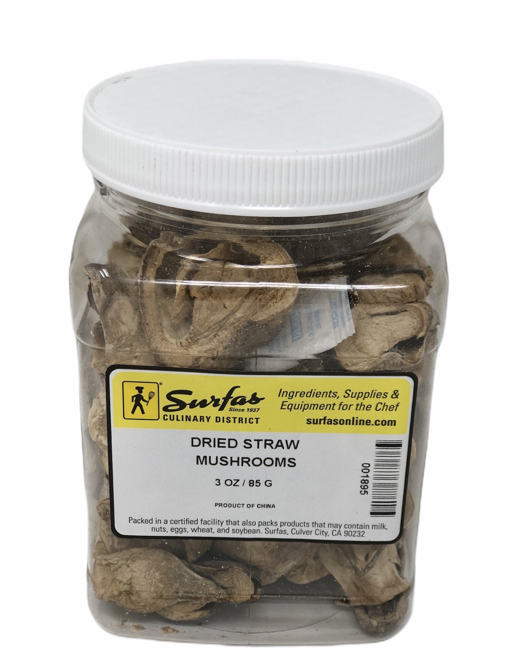 Dried Straw Mushrooms